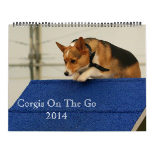 Calendário Corgis ir 2014