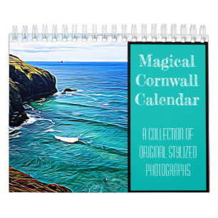 Calendário Cornualha Mágica, fotografia estilizada da Cornua