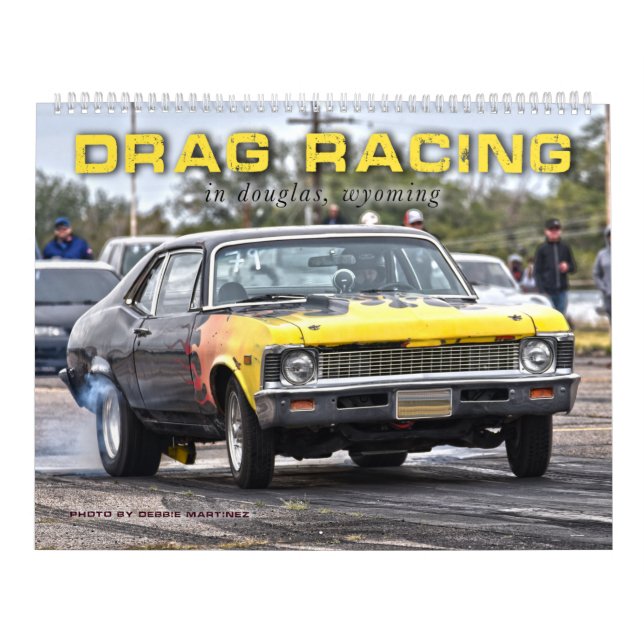 Calendário Corrida de Dragas em Douglas, Wyoming (Capa)