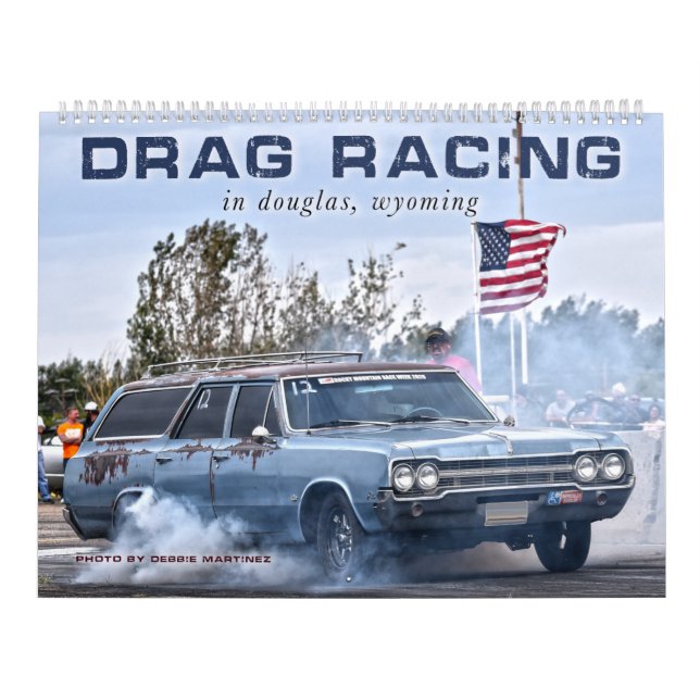 Calendário Corrida de Dragas em Douglas, Wyoming (Capa)