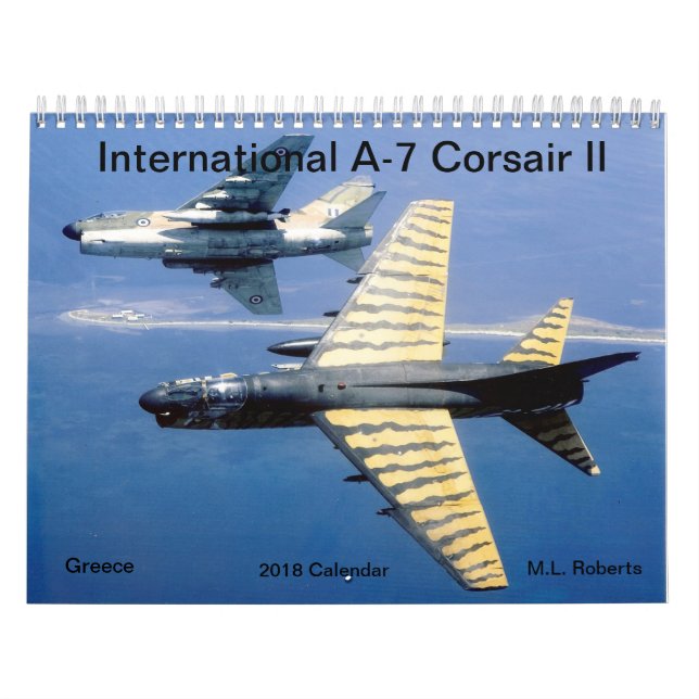 Calendário Corsário A-7 internacional II (Capa)