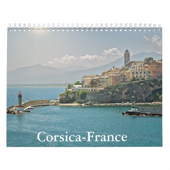 Calendário Córsega-França (Capa)