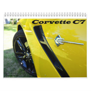 Calendário Corveta 2016 C7
