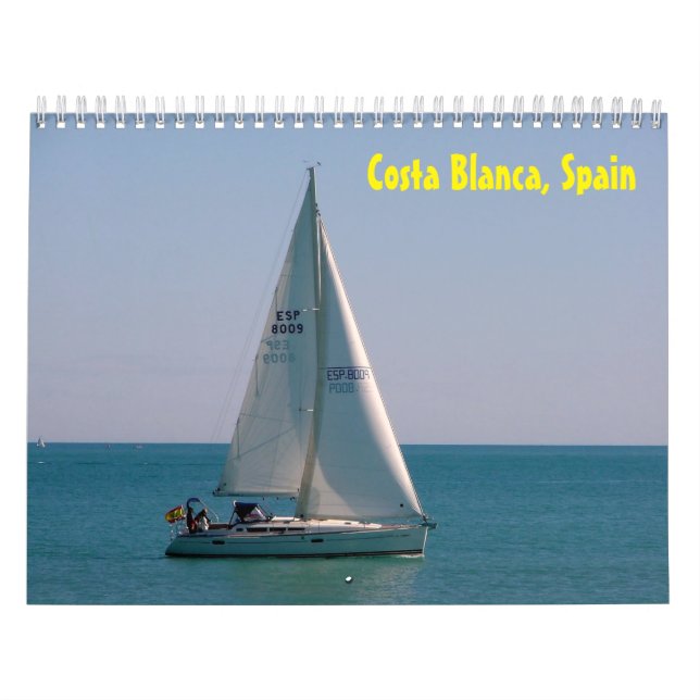 Calendário Costa Blanca, Spain (Capa)