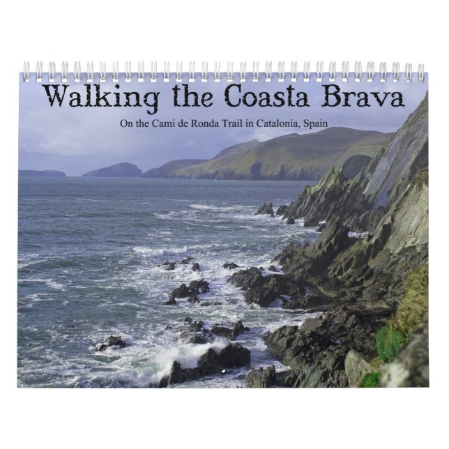 Calendário Costa Brava Espanha Caminhante da Catalunha (Capa)