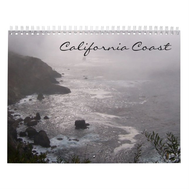 Calendário Costa de Califórnia (Capa)