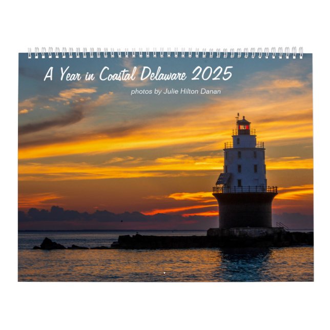 Calendário Costeiro Delaware 2025 (Capa)