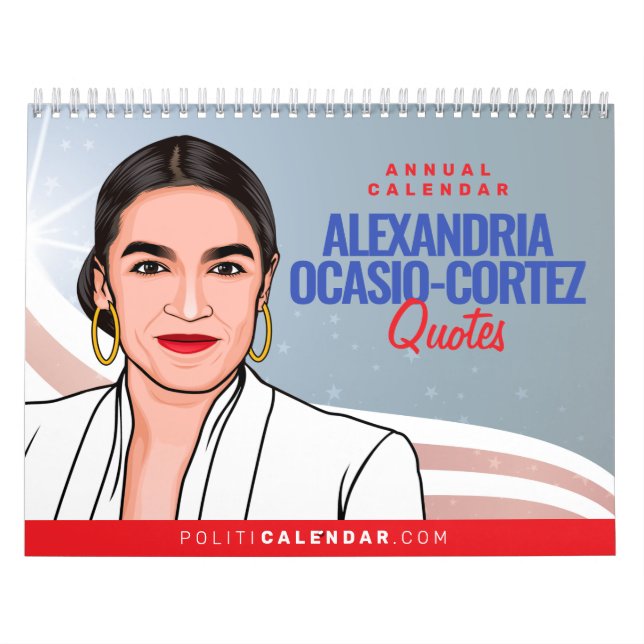 Calendário Cotações AOC - Alexandria Ocasio-Cortez (Capa)