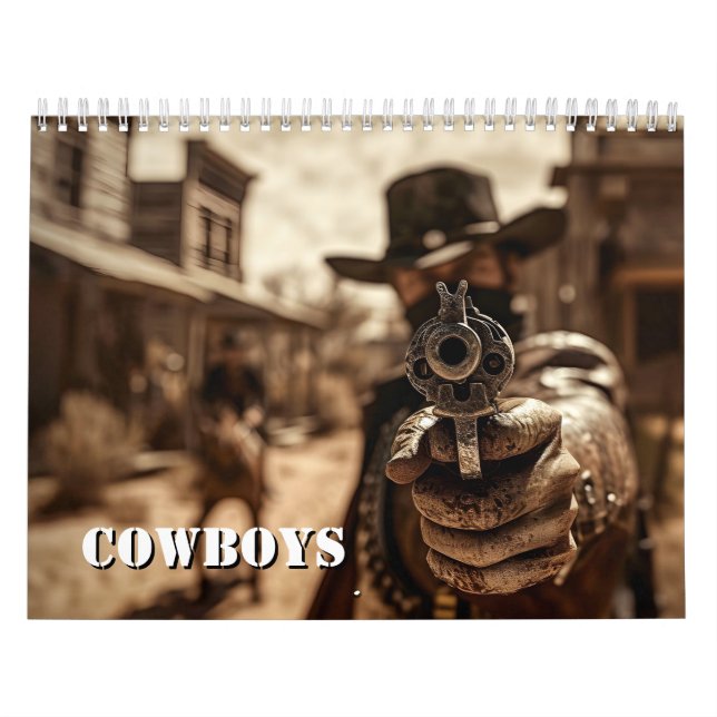 Calendário Cowboys (Capa)