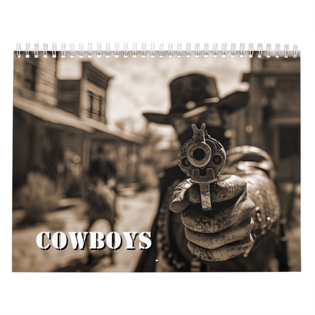Calendário Cowboys (Capa)