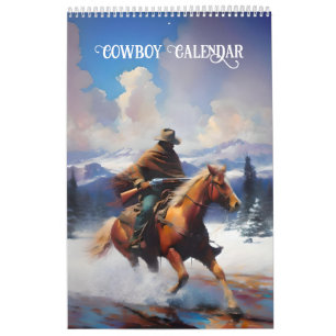 Calendário Cowboys on Horses