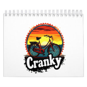 Calendário Cranky Sunset Bicycle Tee - Energize sua carona