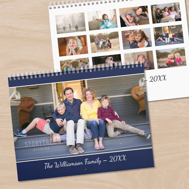 Calendário Create Your Own Modern Photo Calendar (Create Your Own Modern Photo Calendar, front/back)