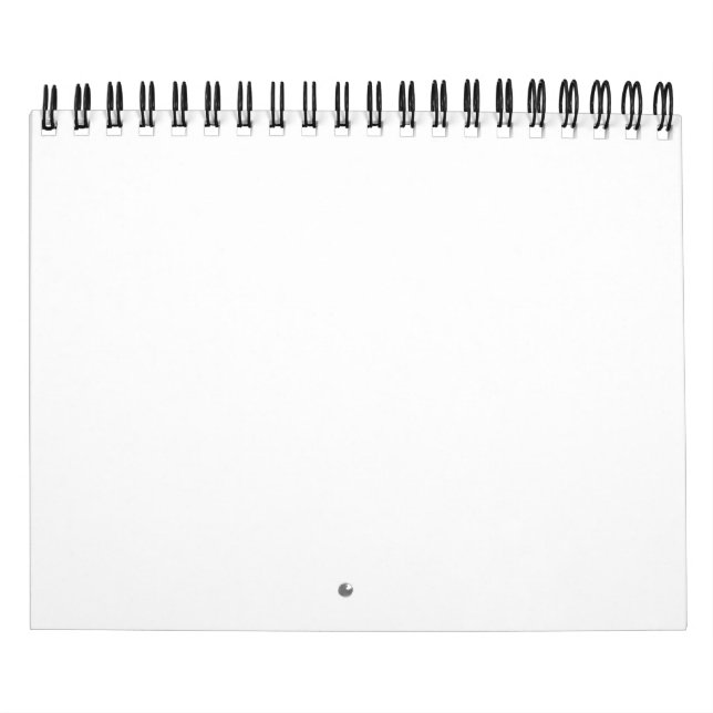 Calendário Create Your Own white  (Capa)