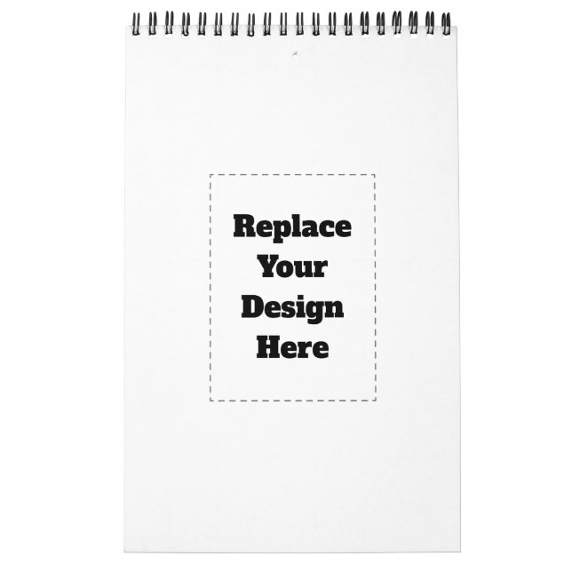 Calendário Create Your Own white  (Capa)