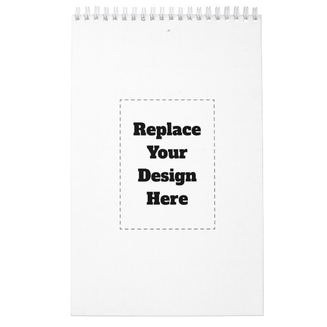 Calendário Create Your Own white  (Capa)