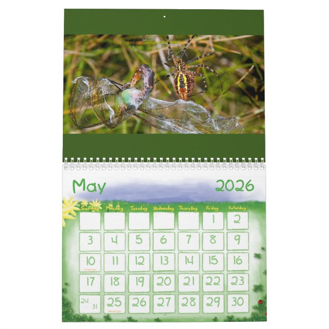 Calendário Creepy 2021 (Maio 2026)