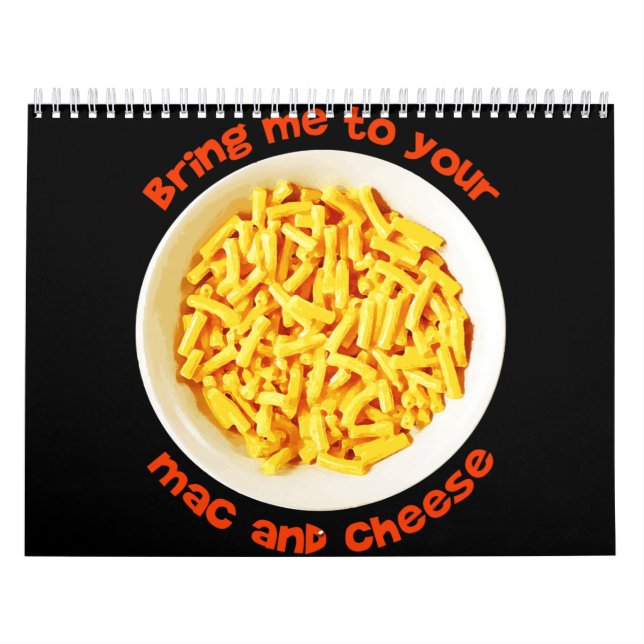 Calendário Crianças Me Levam Ao Seu Mac E Cheese Iummy (Capa)