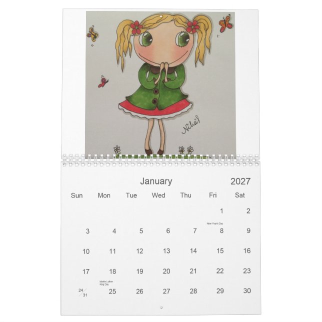 calendário criativo (Jan 2027)