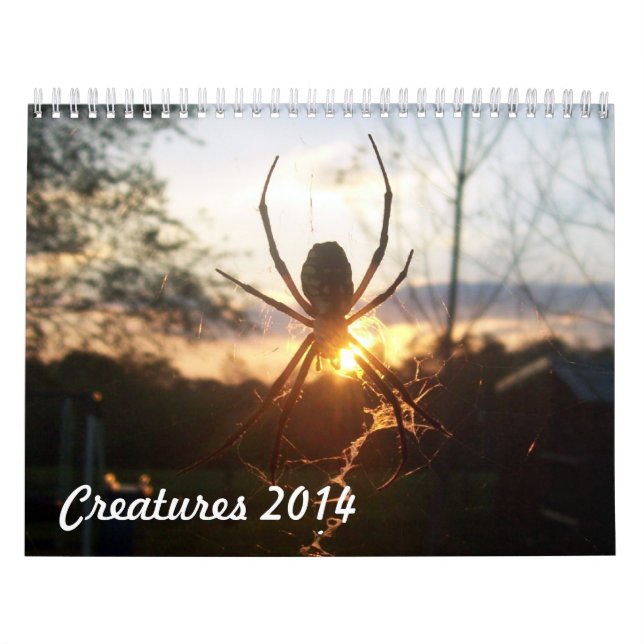 Calendário Criaturas 2014 (Capa)