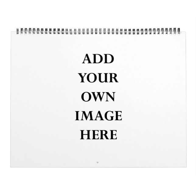 Calendário crie seu próprio 2025 grande (Capa)