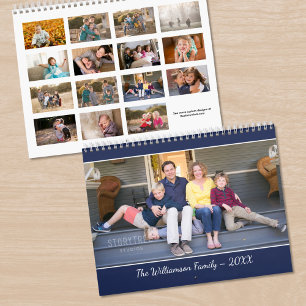 Calendário Crie seu próprio foto moderno de 15 meses