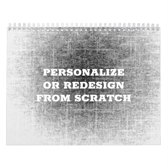 Calendário Crie seu próprio personalizado (Capa)