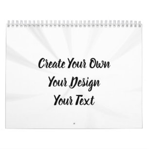 Calendário Crie seu próprio personalizado