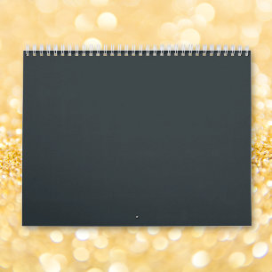 Calendário CRIE seu próprio presente de aniversário de casame