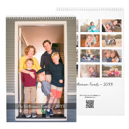 Calendário Crie Sua Própria Foto Moderna
