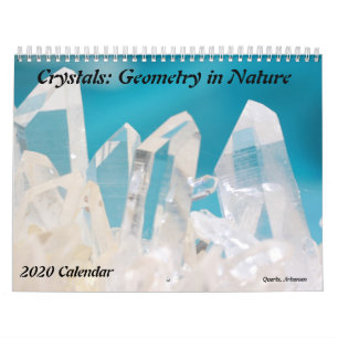 Calendário Cristais: Geometria na natureza