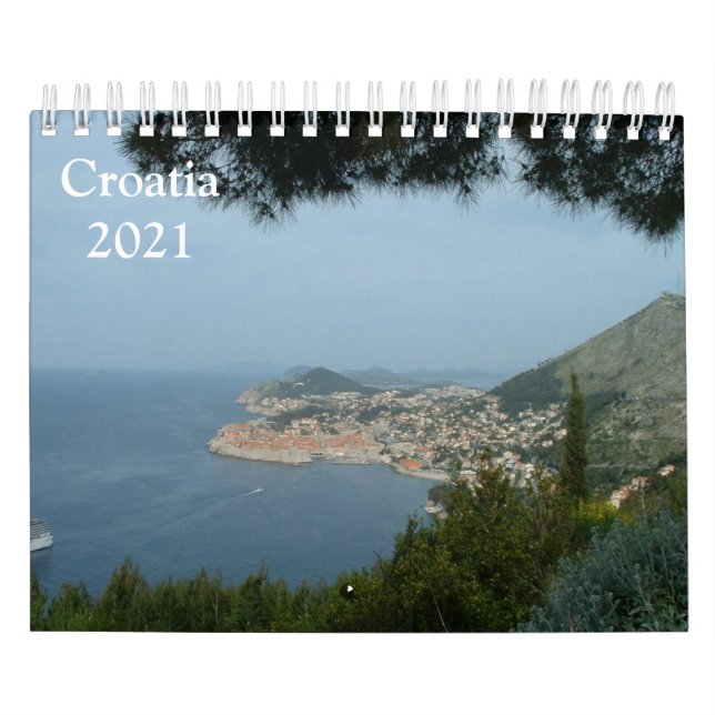 Calendário Croácia 2021 (Capa)