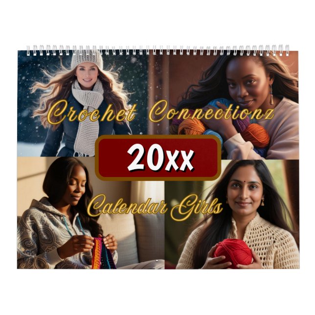 Calendário Crochet Calendar Girls (Capa)