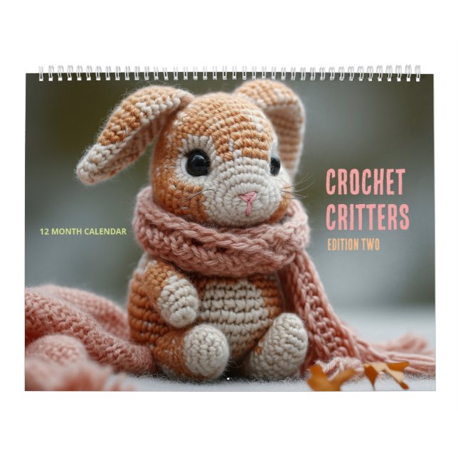 Calendário Crochet Critters: Edição Dois (Capa)
