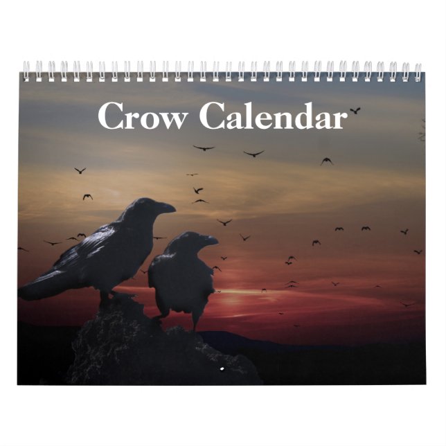 Calendário Crow Raven 2025 (Capa)