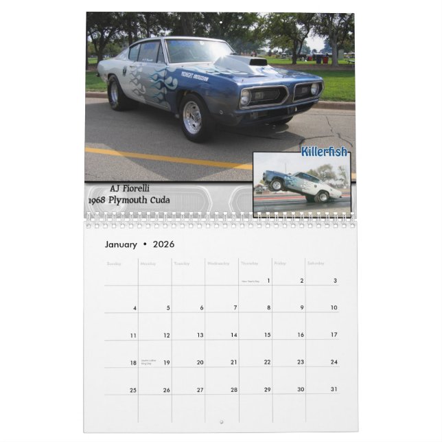 Calendário css #1 (Jan 2026)