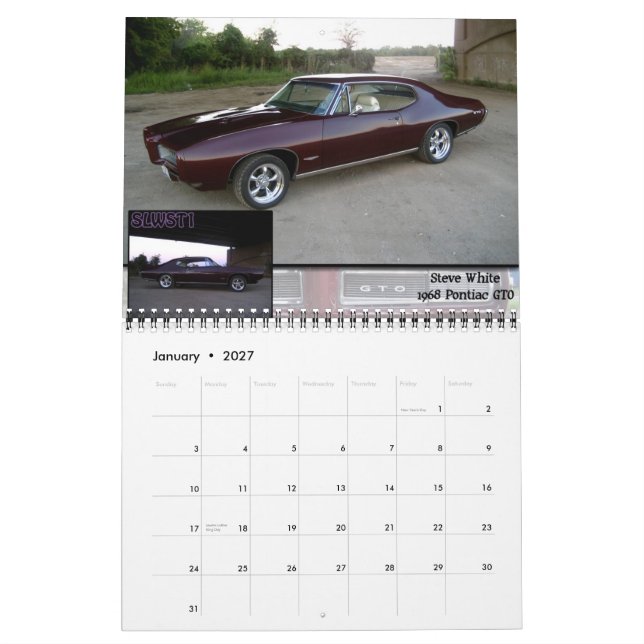 Calendário css #3 (Jan 2027)