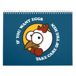 Calendário Cuidar da galinha 1