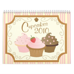 Calendário Cupcakes 2010