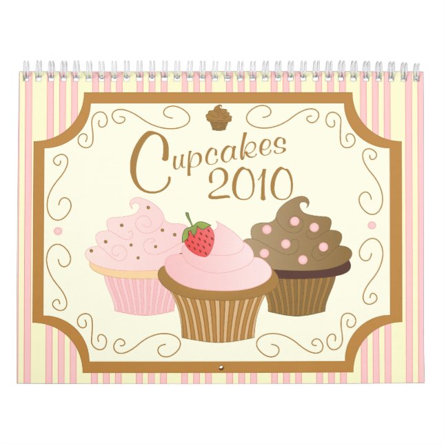 Calendário Cupcakes 2010 (Capa)