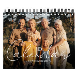 Calendário Custom Family Photos
