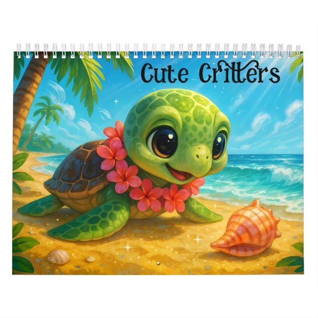Calendário Cute Critters Calendar (Capa)