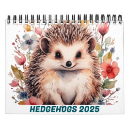 CALENDÁRIO CUTE HEDGEHOGS 2025