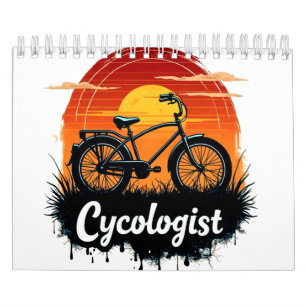 Calendário Cycologist Bike Adventure: Teto Gráfico Sunset