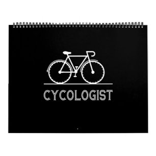 Calendário Cycologist Funny Bike Bicicleta Humor