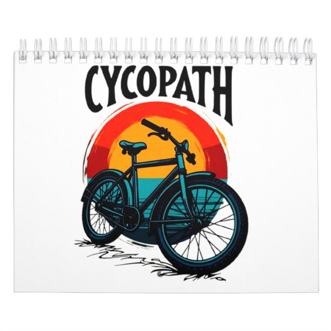 Calendário Cycopath: Bike Energetica com Teto Gráfico do Sol (Capa)