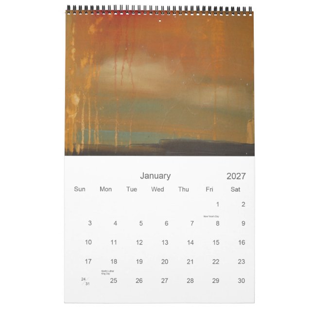 Calendário da arte 2010 de Kim Anderson (Jan 2027)