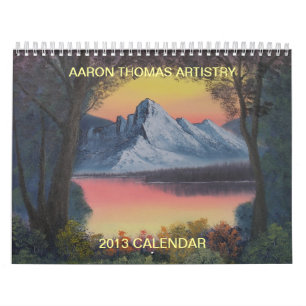 Calendário da arte 2013 de Aaron Thomas