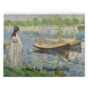Calendário da arte 2014 de Manet