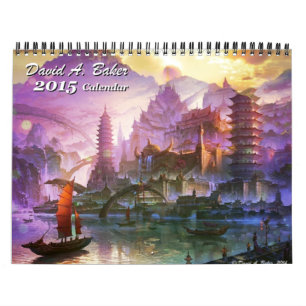 Calendário da arte 2015 de Fanastic por David A.